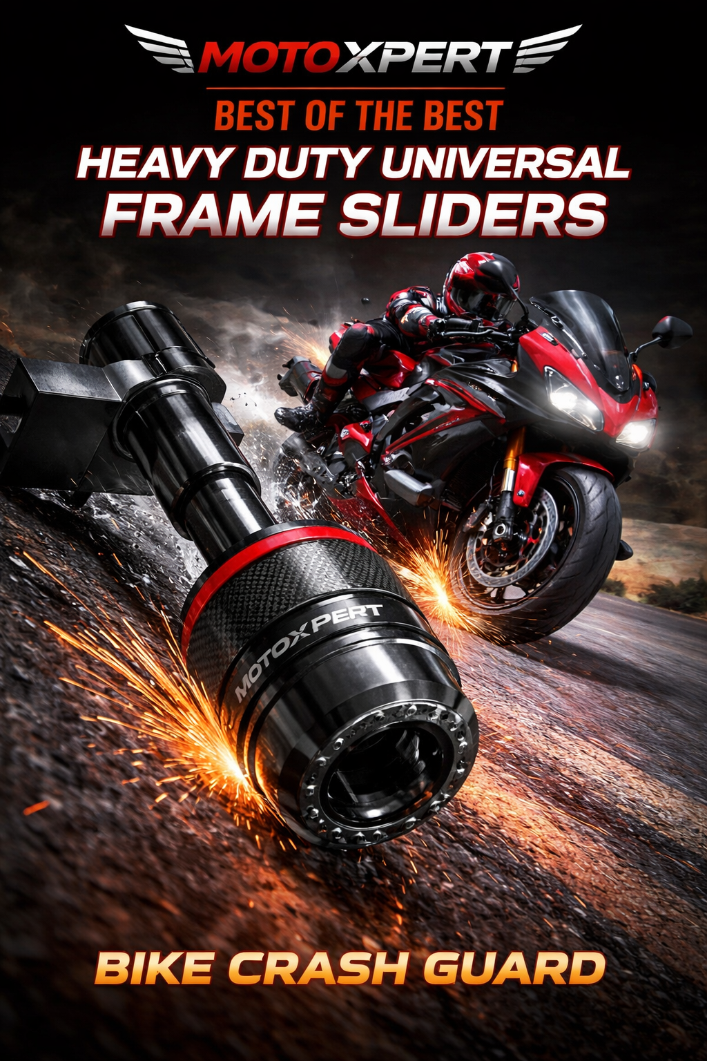 MotoXpert frame slider in action
